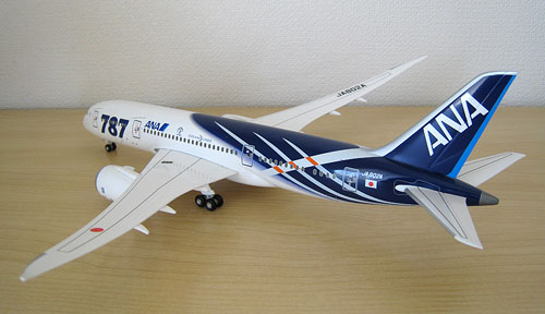 1/200 全日空商事 ＡＮＡ公式モデル B787-8 JA802A