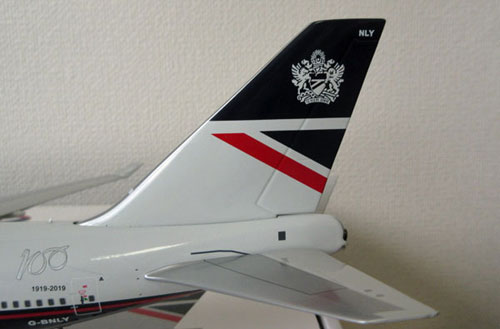 1/200 B-Models ブリティッシュエアウェイズ B747-400 Landor 100 year anniversary G-BNLY